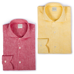 Set of 2 Shirts - Art. Yellow + Red
