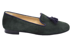 Green Loafers Shoes - Art. Mega