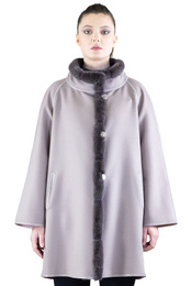 Cappotto - Art. Cashdouble col. Rosewood