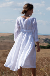 Dress - Porfido in Linen