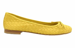 Yellow Ballet Flats Shoes - Art. Ida