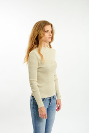 Ribbed Sweater - Art. Cream