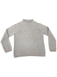 Long Neck Sweater - Art. Light Grey