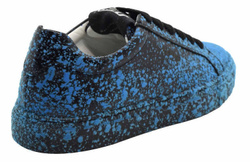 Black/Blue Sneakers Shoes - Art. VSPATTER (Men)