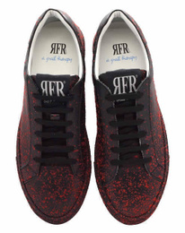 Black/Red Sneakers Shoes - Art. VSPATTER (Men)