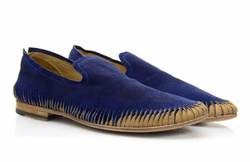 Blue Loafers Shoes- Art. V362